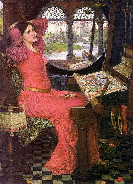 John William Waterhouse I am half-sick of shadows, said the Lady of Shalott